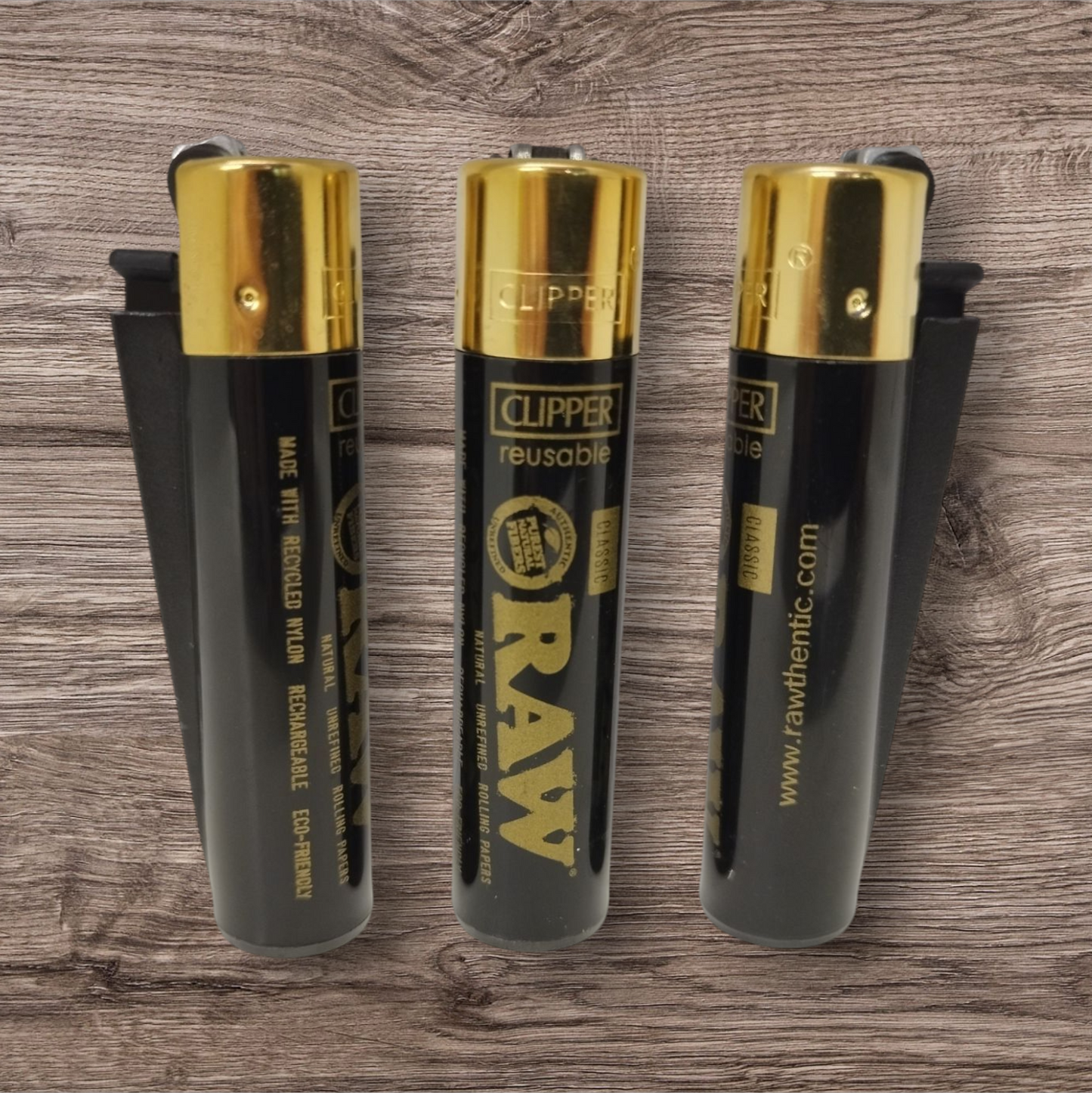 Clipper RAW black & gold