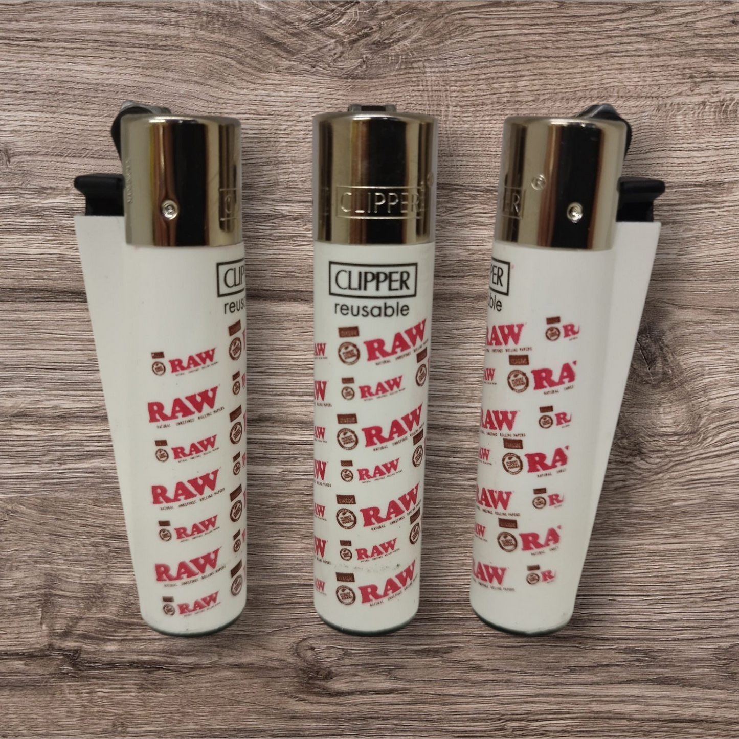 Clipper RAW Logo white