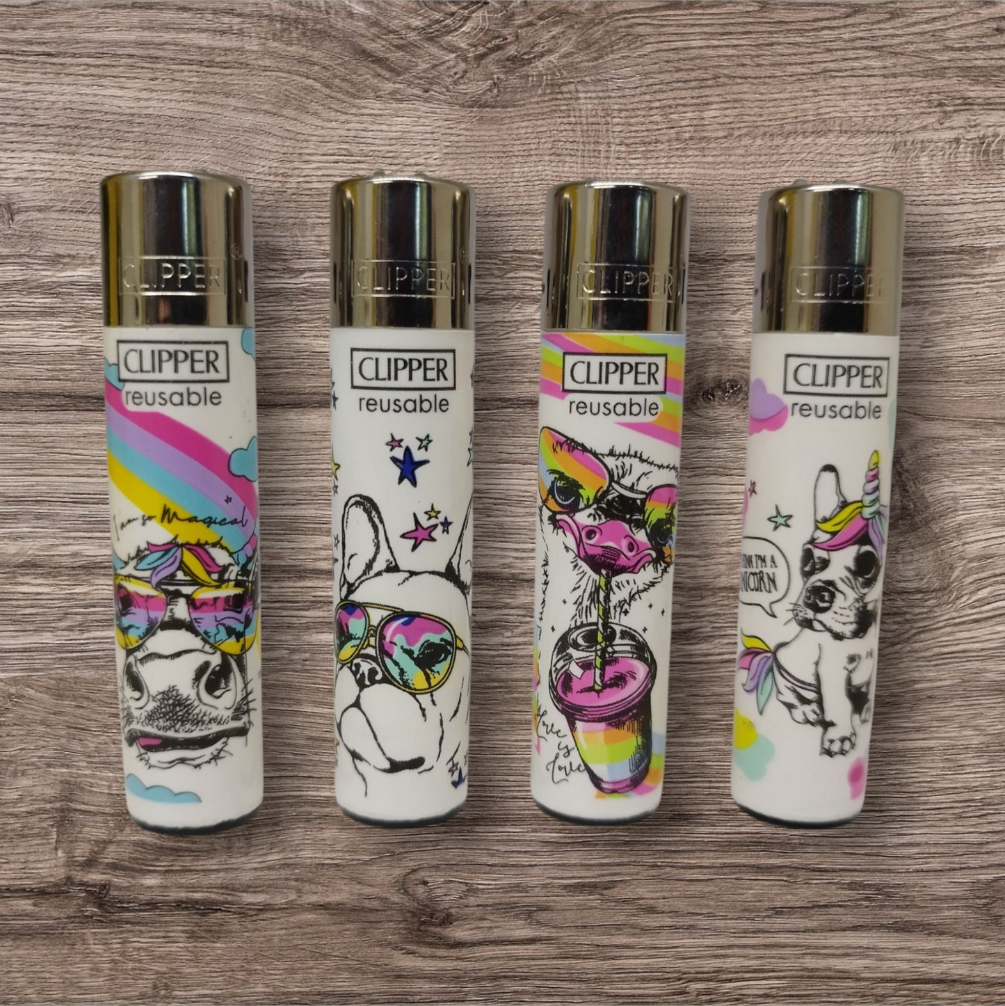 Clipper Large 4er Set - Animal Party 3 -
