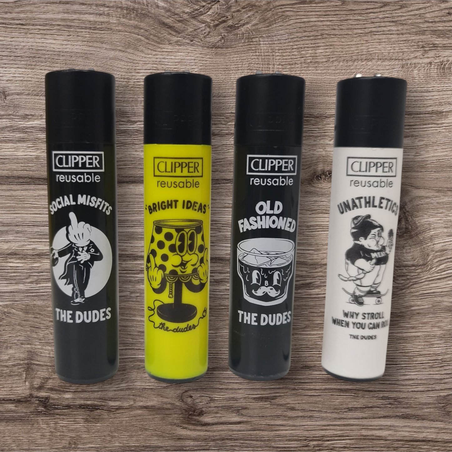 Clipper Large 4er Set - The Dudes 1 -