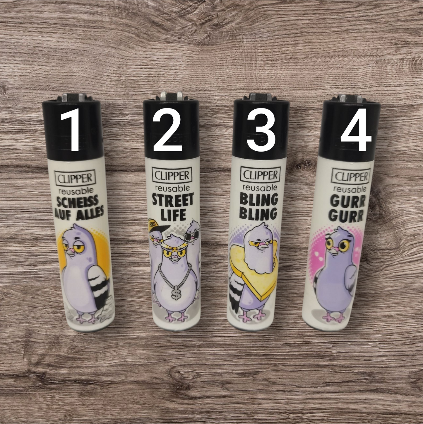 Clipper Large - Tauben -