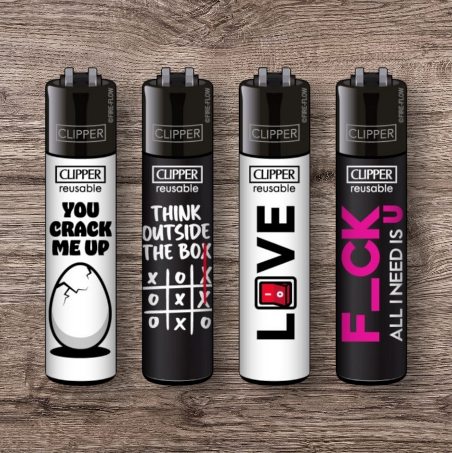 Clipper Large 4er Set -Statements #12 -