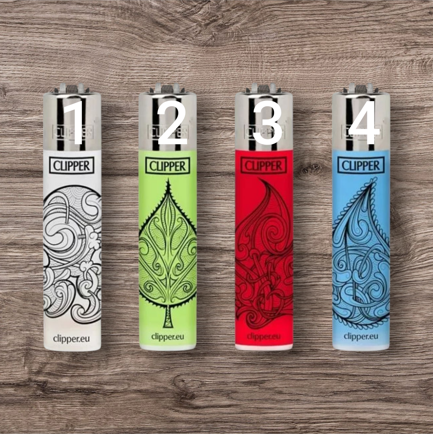 Clipper Large - 4 Elements - Red Pin