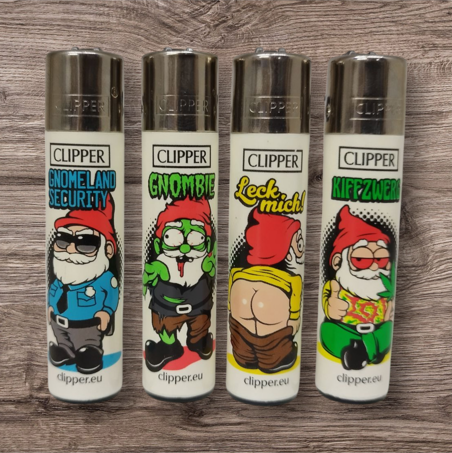 Clipper Large 4er Set - Zwerge -