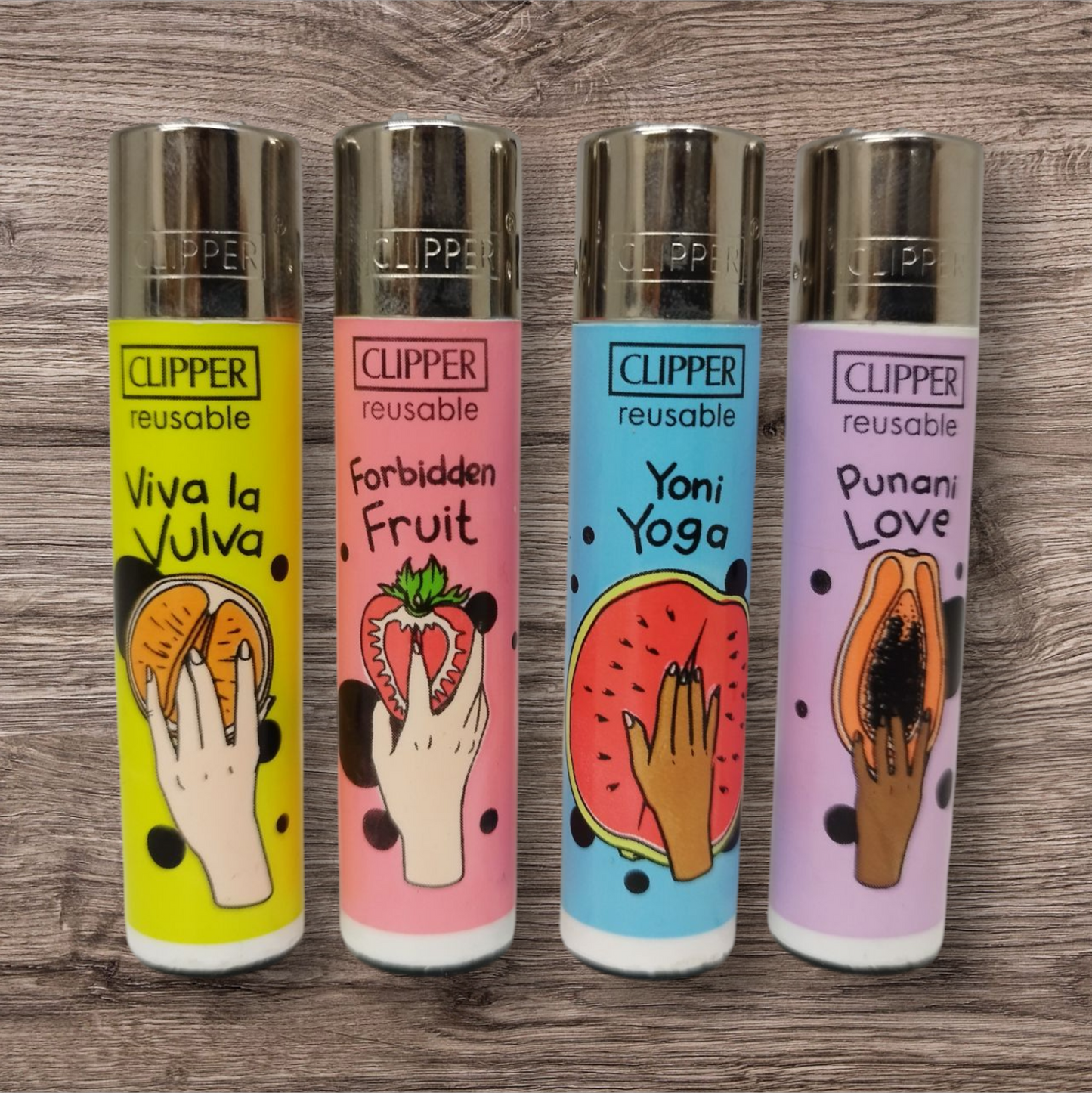 Clipper Large 4er Set - Viva la Vulva -