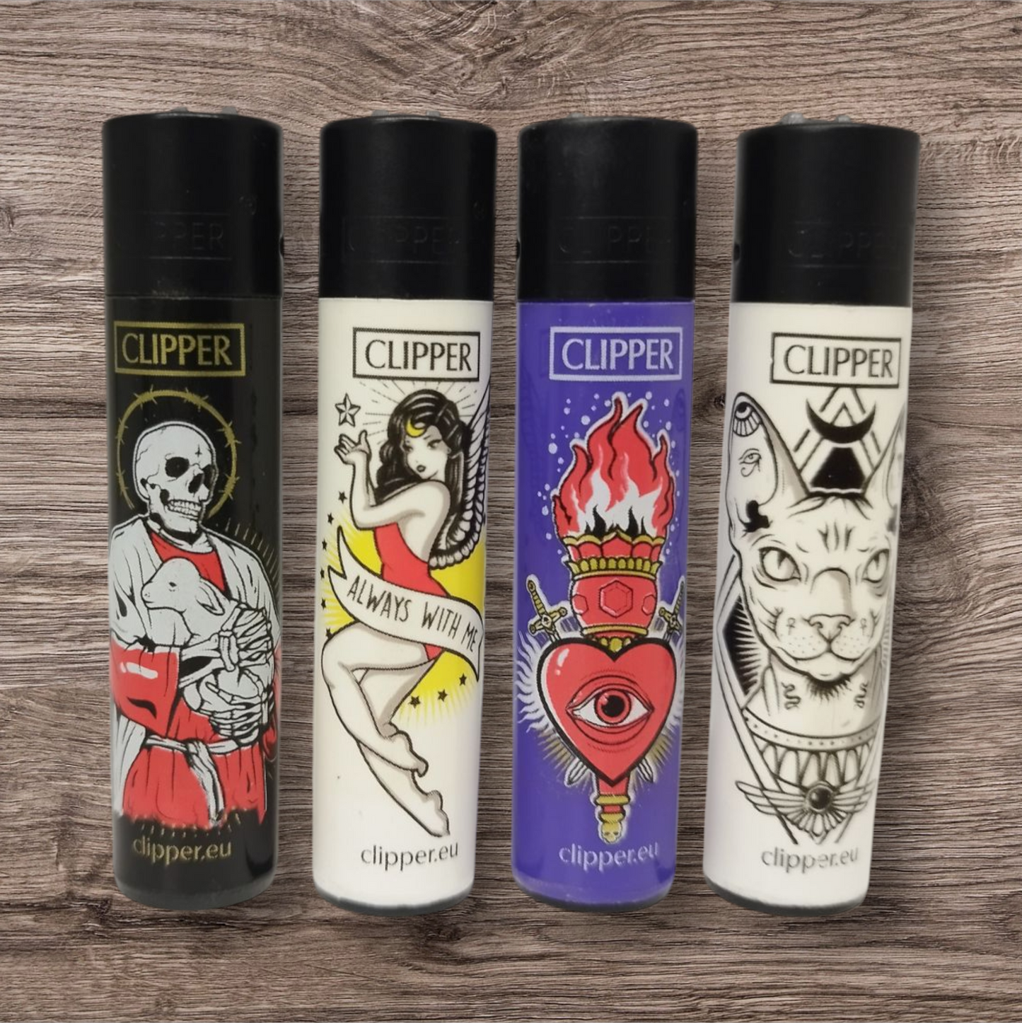 Clipper Large 4er Set - Tattoo 3 -