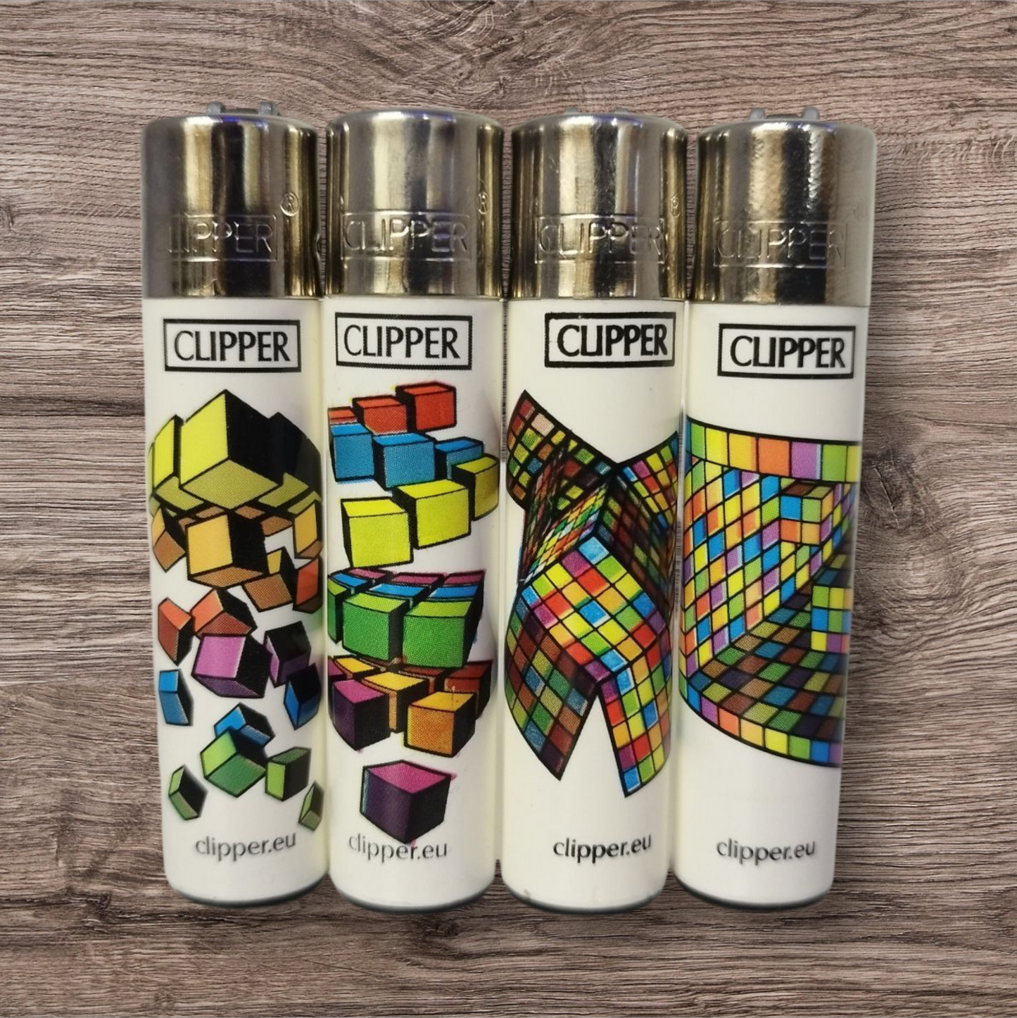 Clipper Large 4er Set - Games 5 - Red Pin
