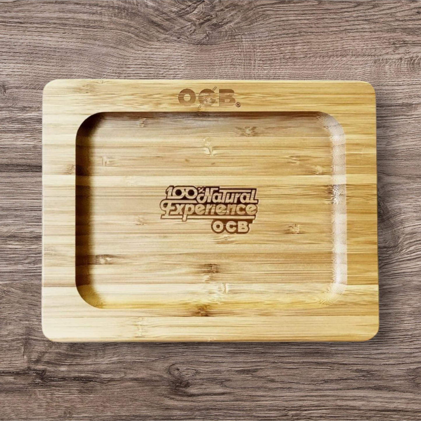 OCB Bamboo Rolling Tray