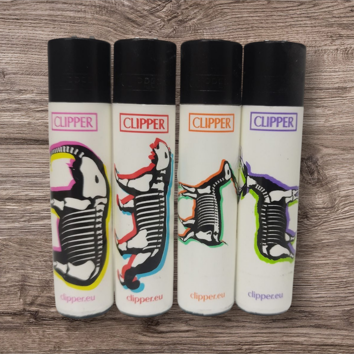 Clipper Large 4er Set - Skeletons 3 -