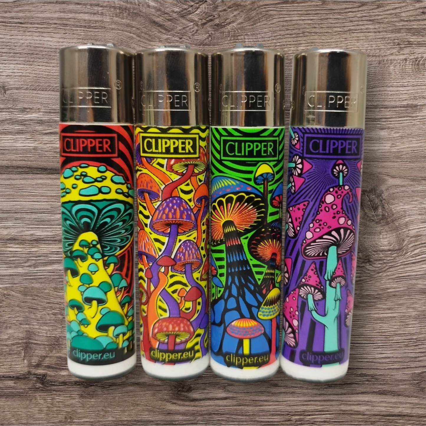Clipper Large 4er Set - Shrooms 6 -