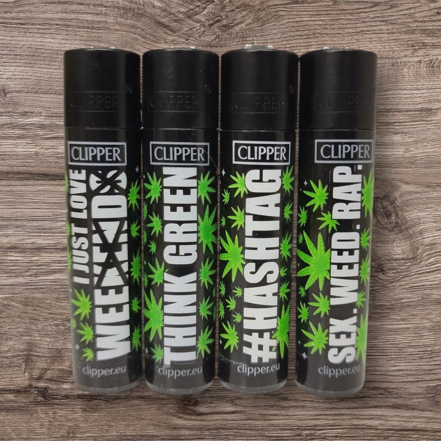 Clipper Large 4er Set - W..d Statements #2 - Red Pin