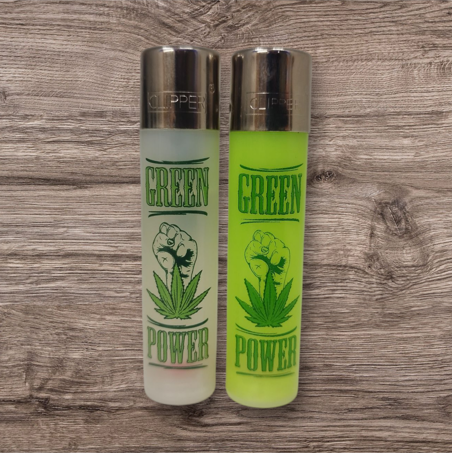 Clipper Large 2er Set - Green Power - Red Pin