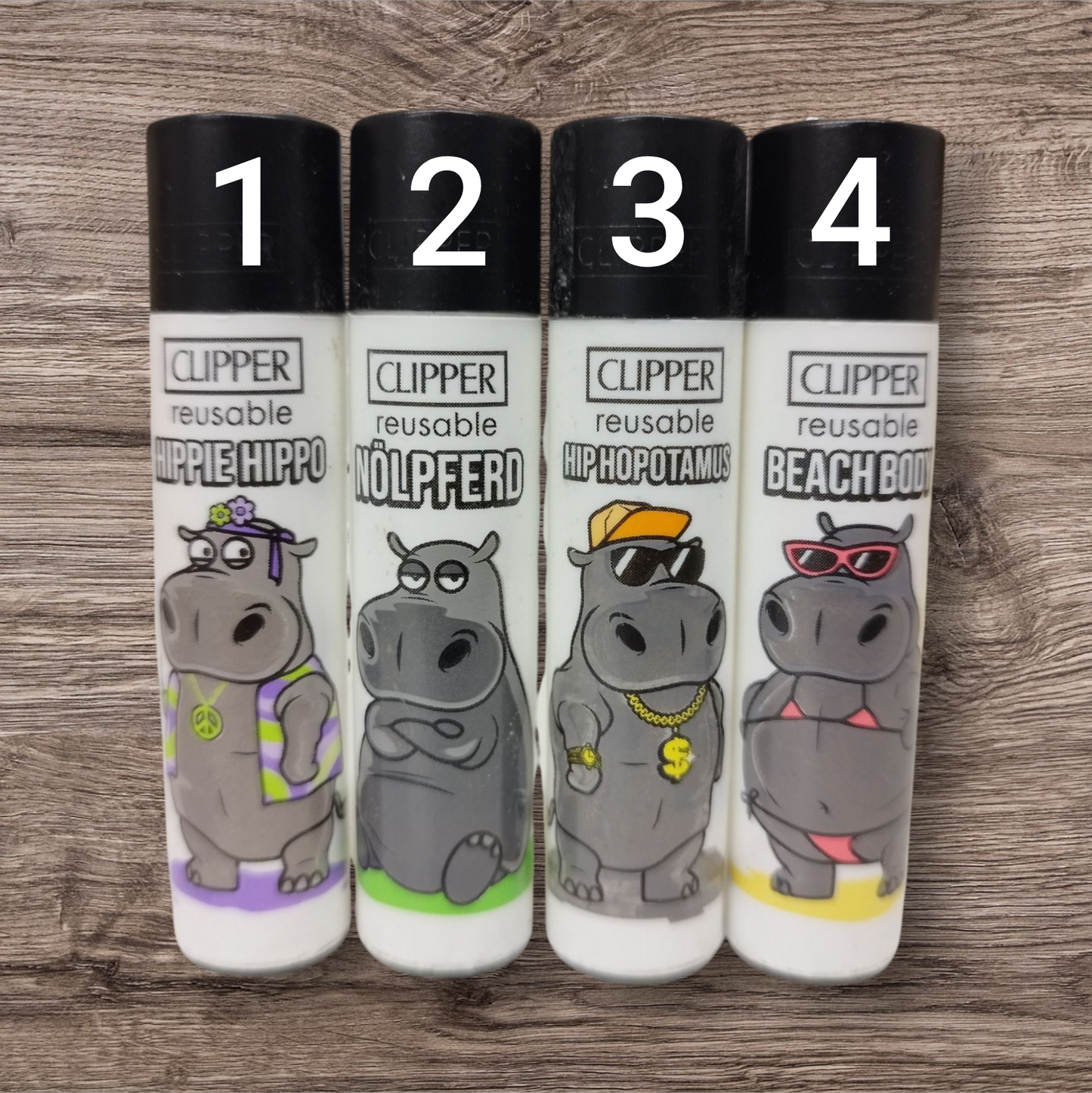 Clipper Large - Nilpferde -
