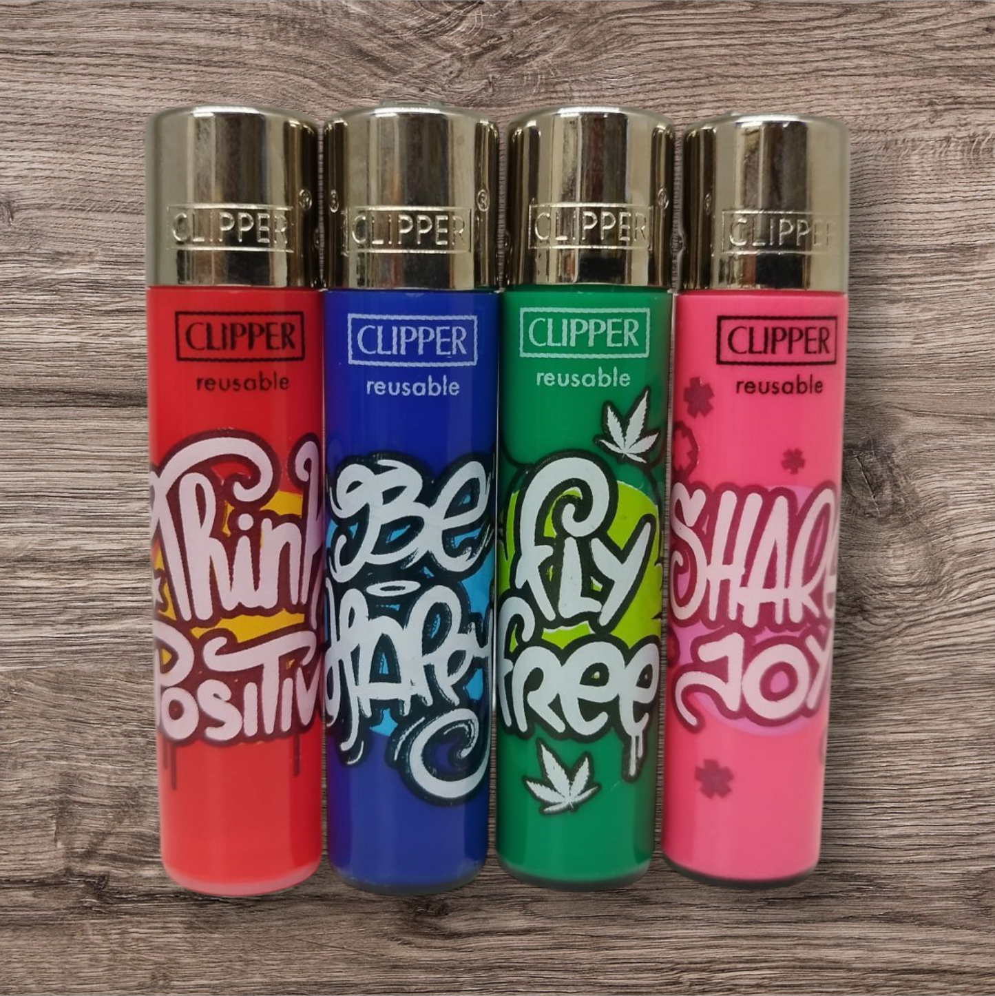 Clipper Large 4er Set - Happy Sentences -