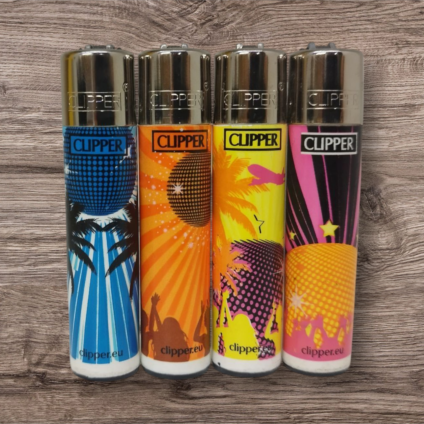 Clipper Large 4er Set - Summer Party - Red Pin
