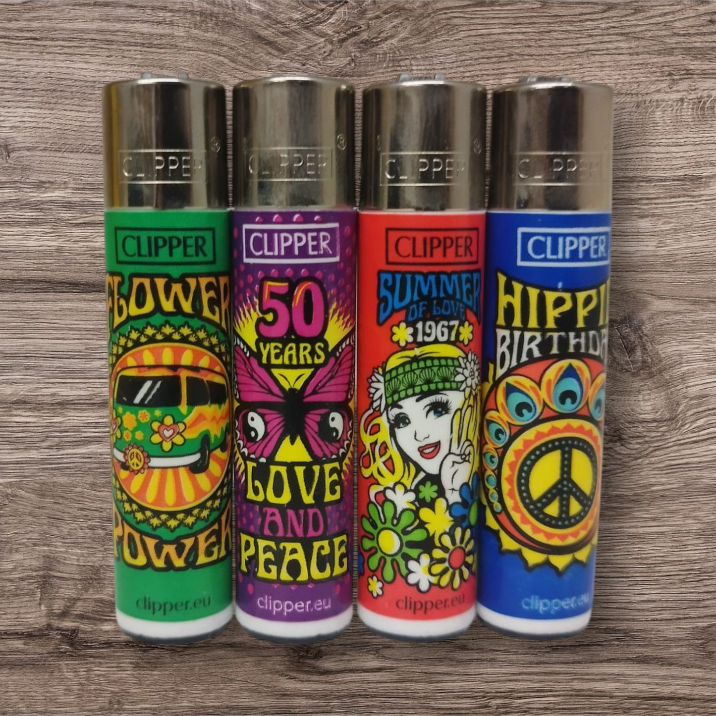Clipper Large 4er Set - Hippie -