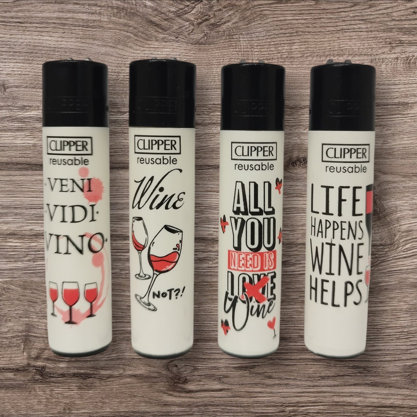 Clipper Large 4er Set - Vino -