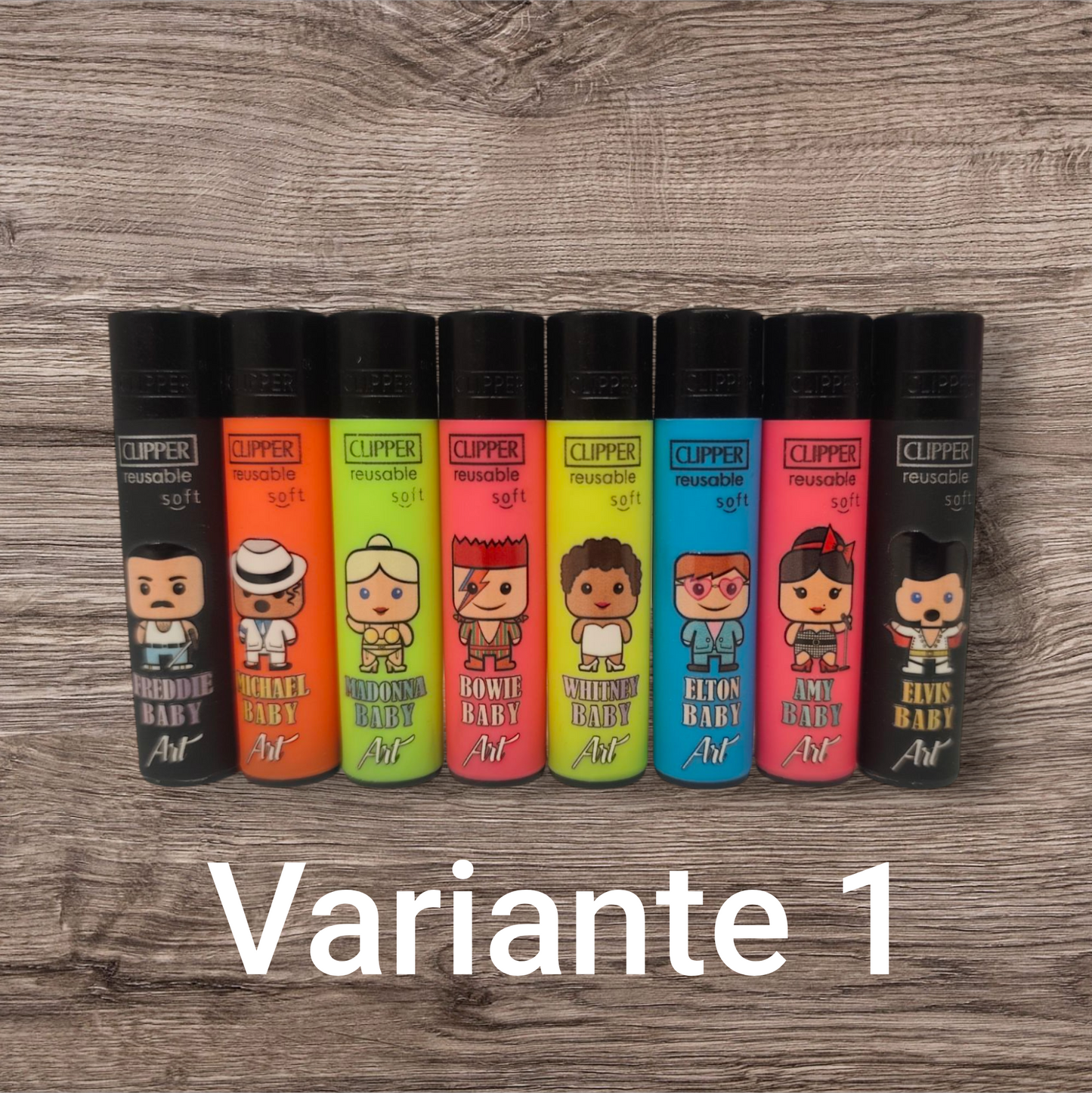 Clipper Art Classic Soft 8er Set – Singer Babies - Variante 1