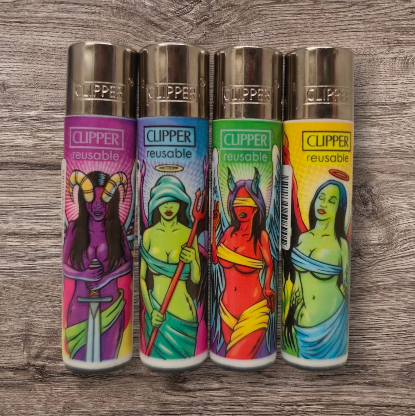 Clipper Large 4er Set - Angels vs Demons -