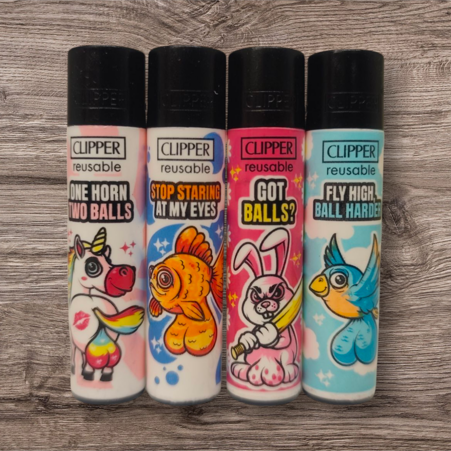 Clipper Large 4er Set - Big Balls -