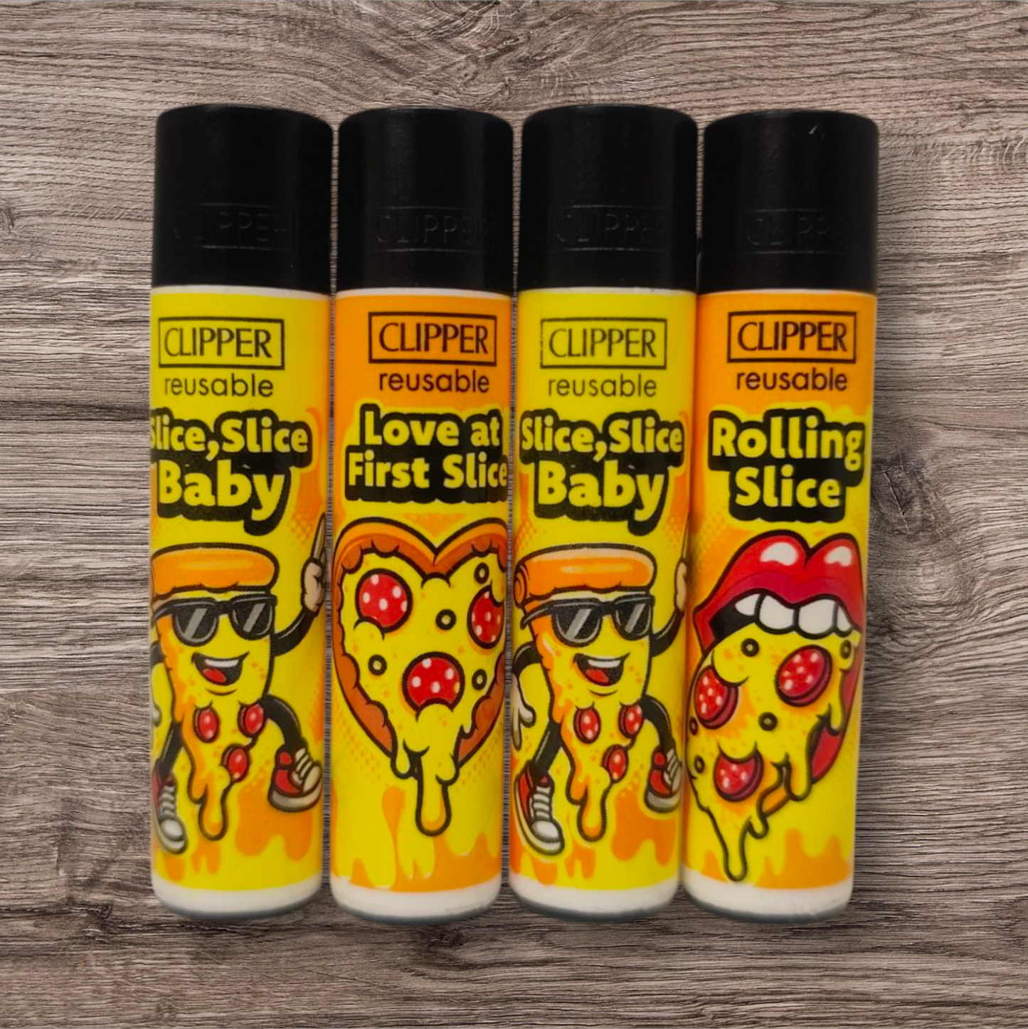 Clipper large 4er Set - Pizza 2 -