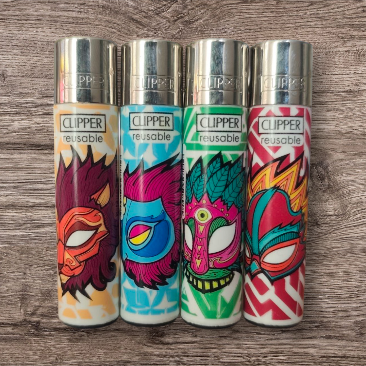 Clipper Large 4er Set - Magic Masks -