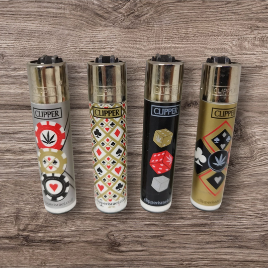 Clipper Large 4er Set - Gamble by Shibers 2015 - Red Pin