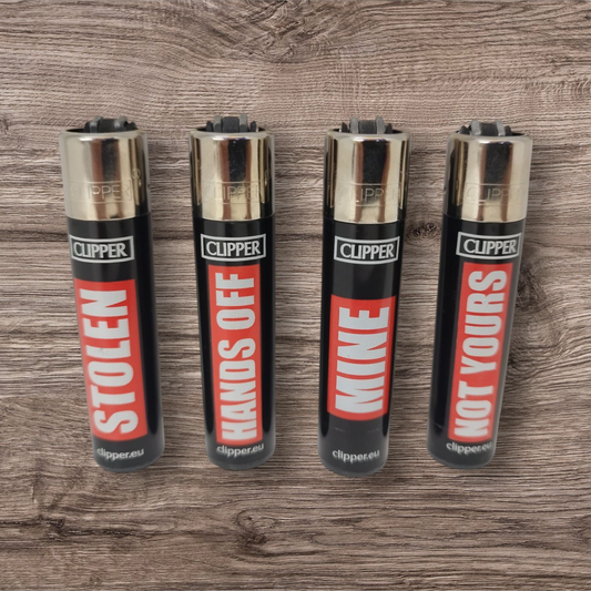 Clipper Large 4er Set - Statements - Red Pin