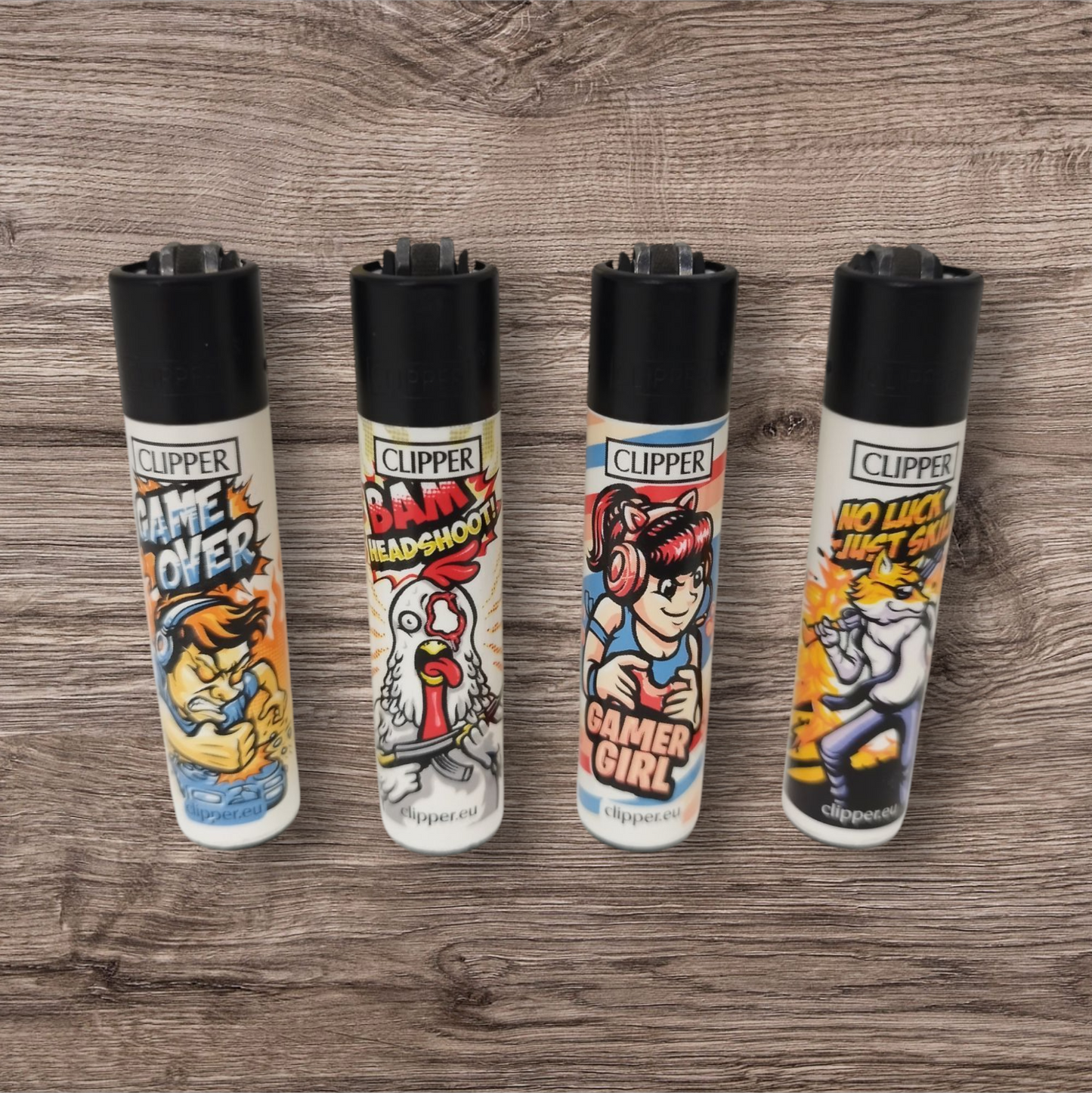 Clipper Large 4er Set - Gamer -