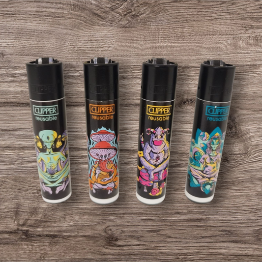 Clipper Large 4er Set - Alien Guru -