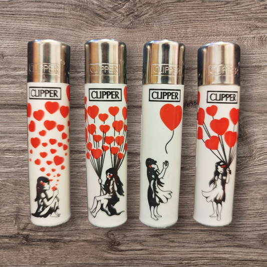 Clipper Large 4er Set - StreetArt 4 - 1st Auflage - Red Pin