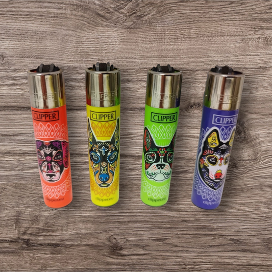 Clipper Large 4er Set - Muerta Dogs - "Red Pin"