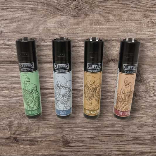Clipper Large 4er Set - Loving Skulls 3 -