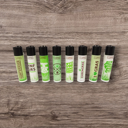 Clipper Large 8er Set - Hanf & Gras - Gizeh Edition