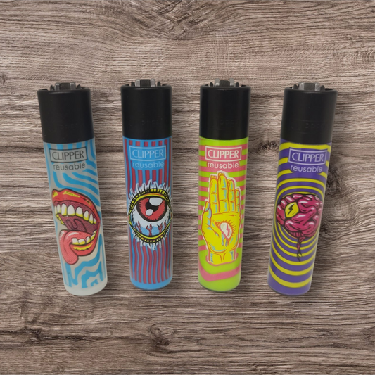 Clipper Large 4er Set - Hippiedelic -