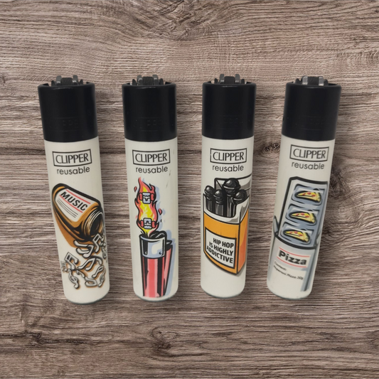 Clipper Large 4er Set - Abstrakt -