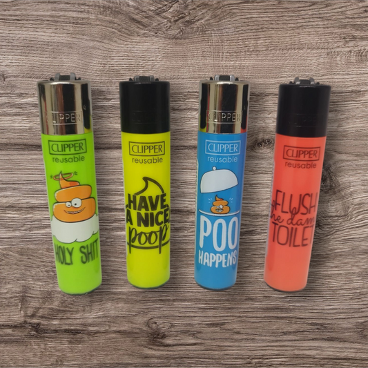 Clipper Large 4er Set - Pooping -