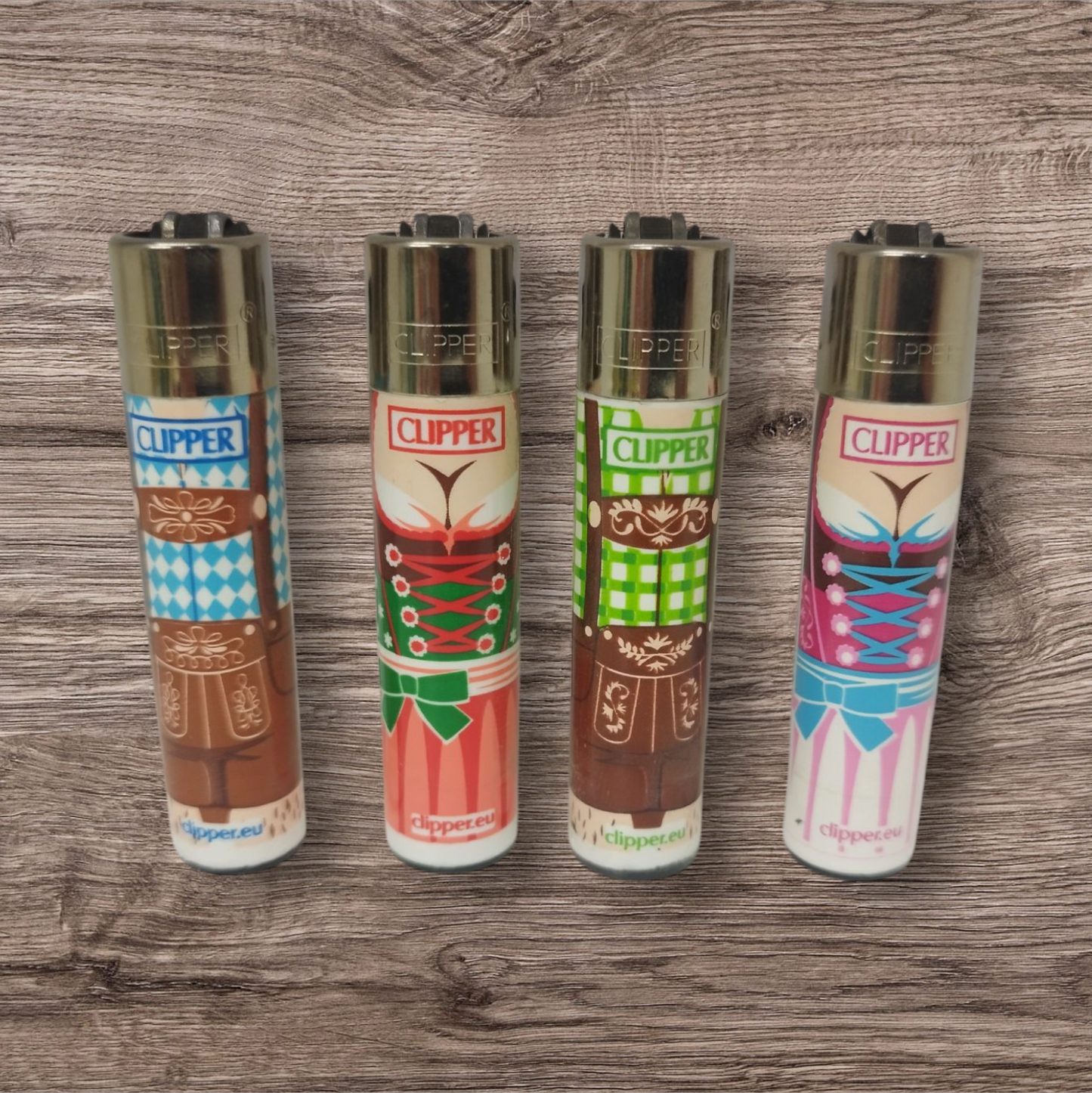 Clipper Large 4er Set - Alpine Appareal 2 - Red Pin