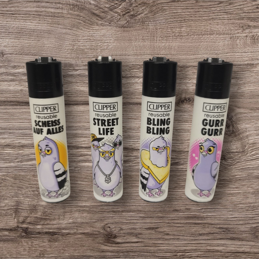 Clipper Large 4er Set - Tauben -