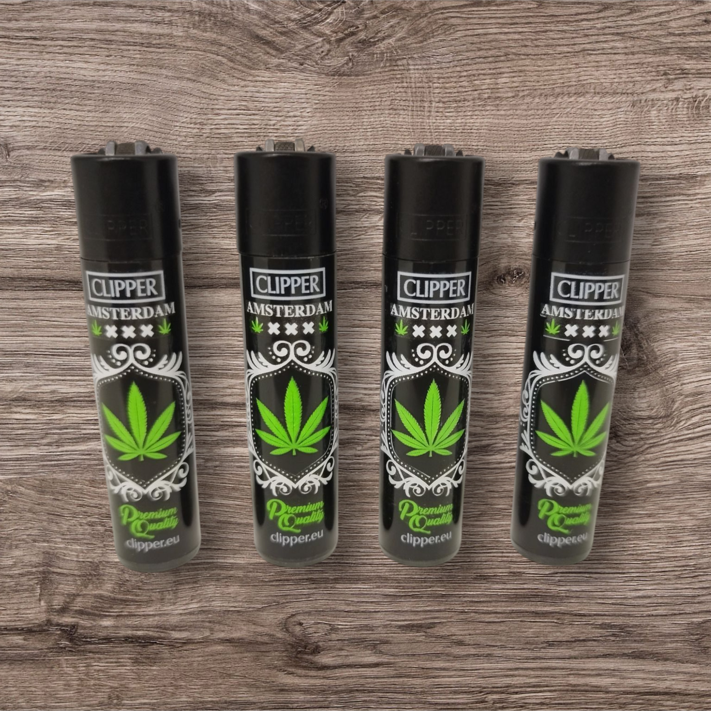 Clipper Classic Large - Amsterdam JD Black Leaf einzelnd