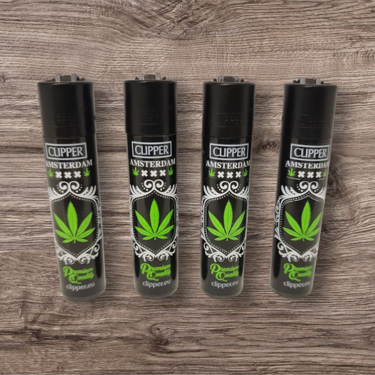 Clipper Classic Large - Amsterdam JD Black Leaf einzelnd