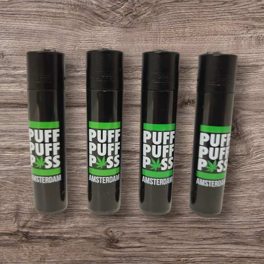 Clipper Classic Large - Puff Puff Pass Amsterdam einzelnd "Red Pin"