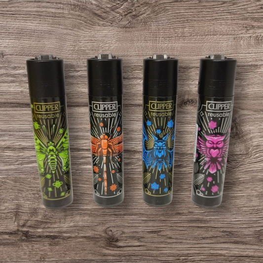 Clipper Large 4er Set - Tribal Animals -