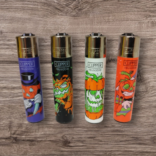Clipper Large 4er Set - Terror Pumpkins -