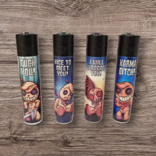 Clipper Large 4er Set - Voodoo Dolls -