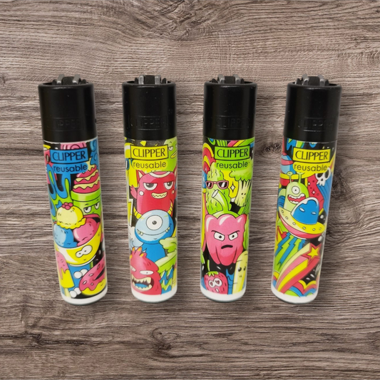 Clipper Large 4er Set - Doodle Art -