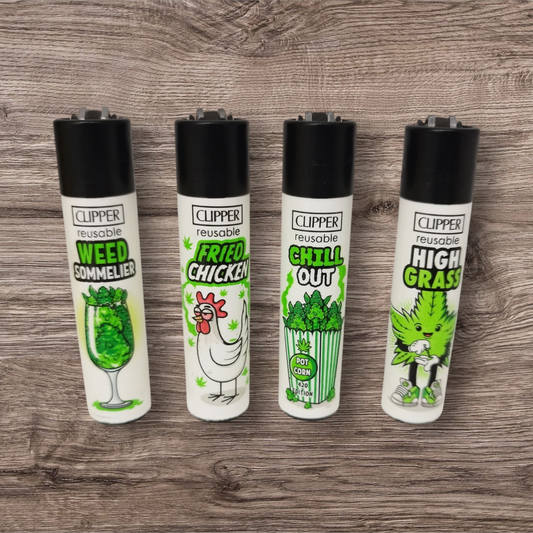Clipper Large 4er Set - W..d Slogan 10 -