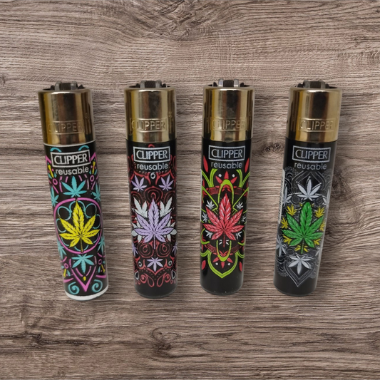 Clipper Large 4er Set - High Mandalas -