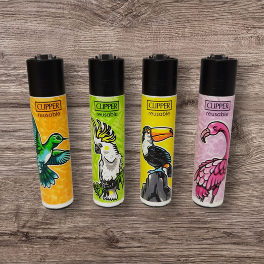 Clipper Large 4er Set - Paradiesvoegel -