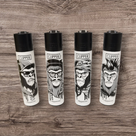 Clipper Large 4er Set - Monkeys -